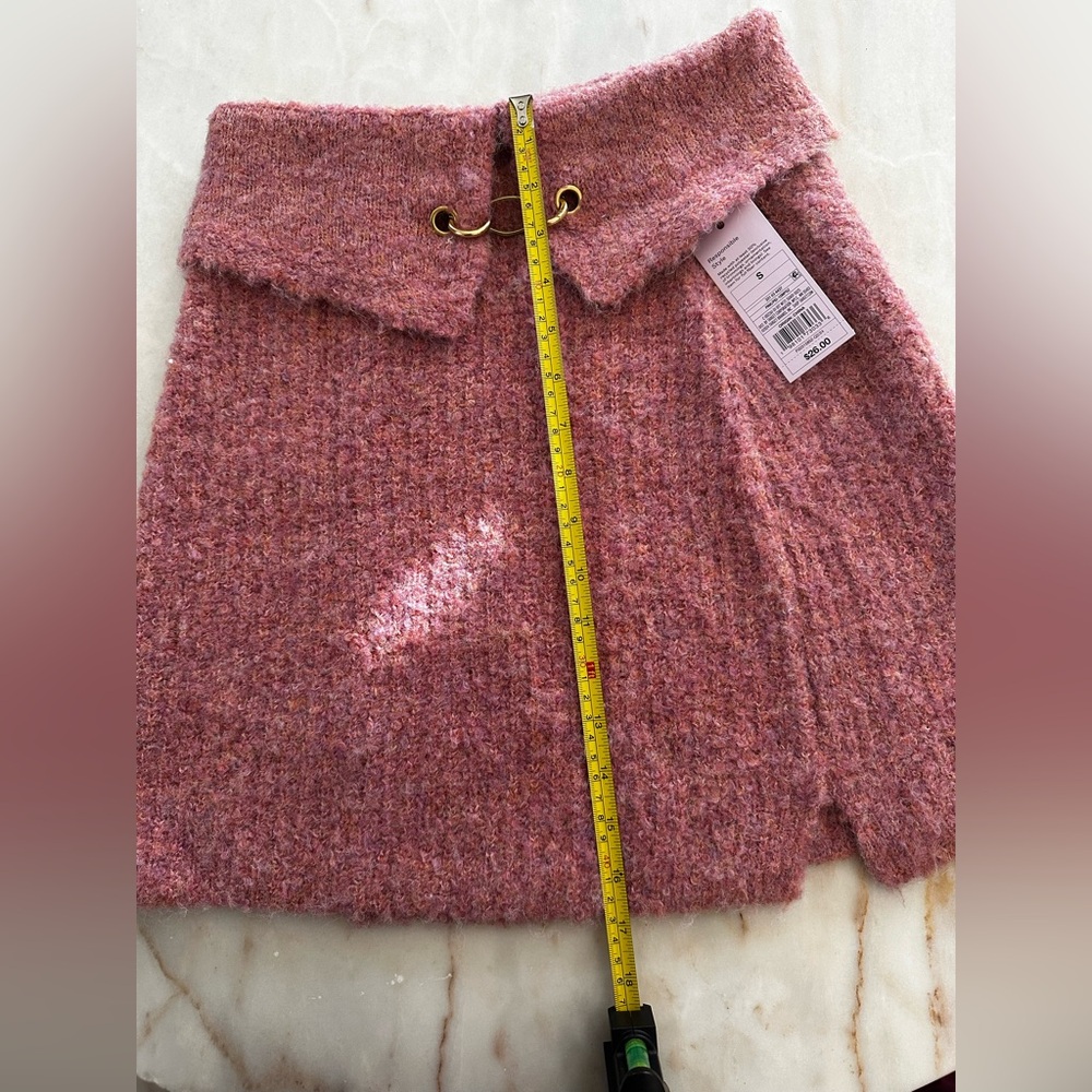 Wild Fable Textured Pink Mini Skirt - Picture 8 of 9